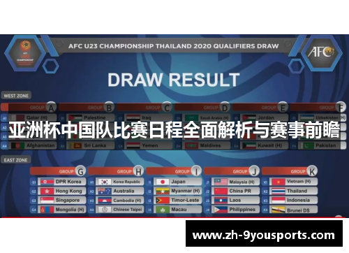 亚洲杯中国队比赛日程全面解析与赛事前瞻 亚洲杯中国队比赛日程全面解析与赛事前瞻